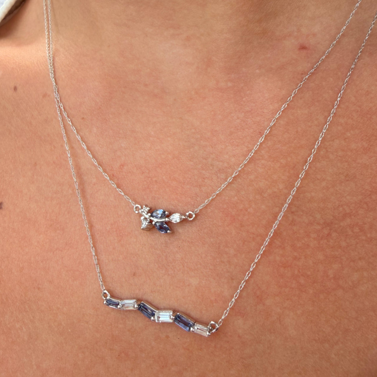 Lolite Bar Necklace