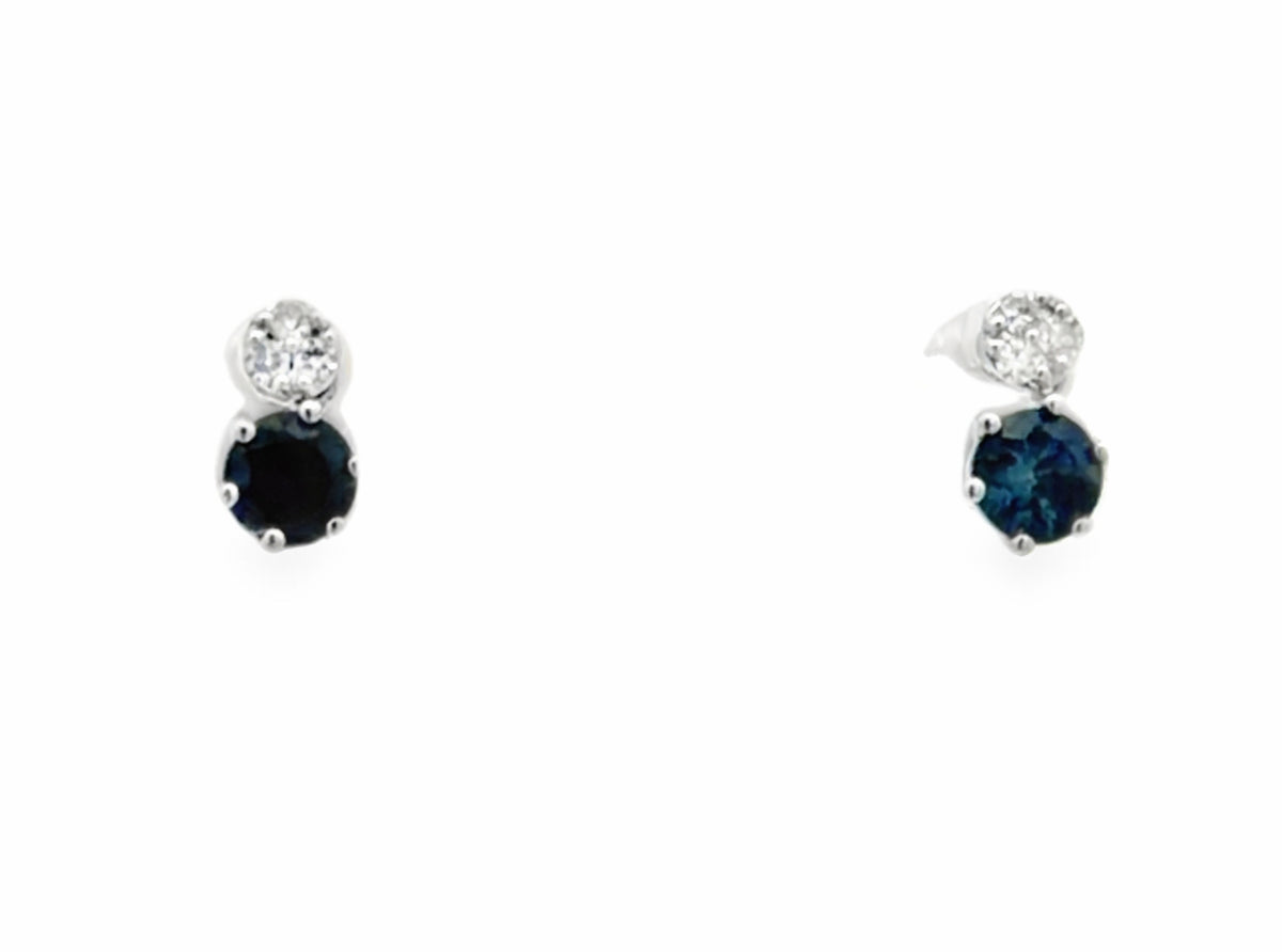 balling Sapphire Earrings