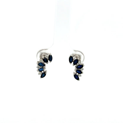 Bloom Sapphire Earrings