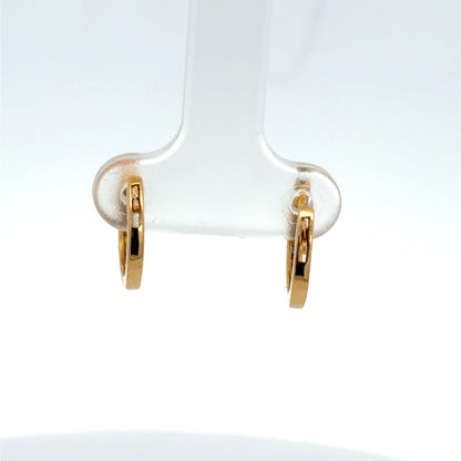 Circus Sapphire Hoop Earrings