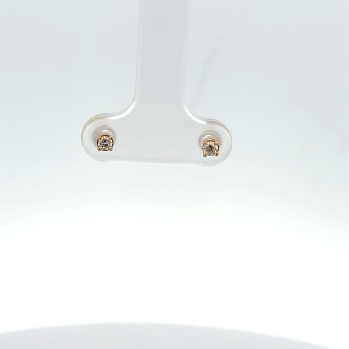 0,10ct Diamond Stud