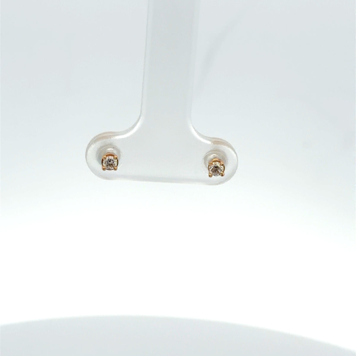 0,10ct Diamond Stud