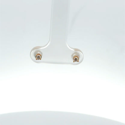 0,10ct Diamond Stud