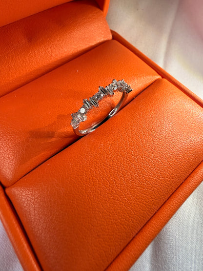 Alternating Diamond Ring