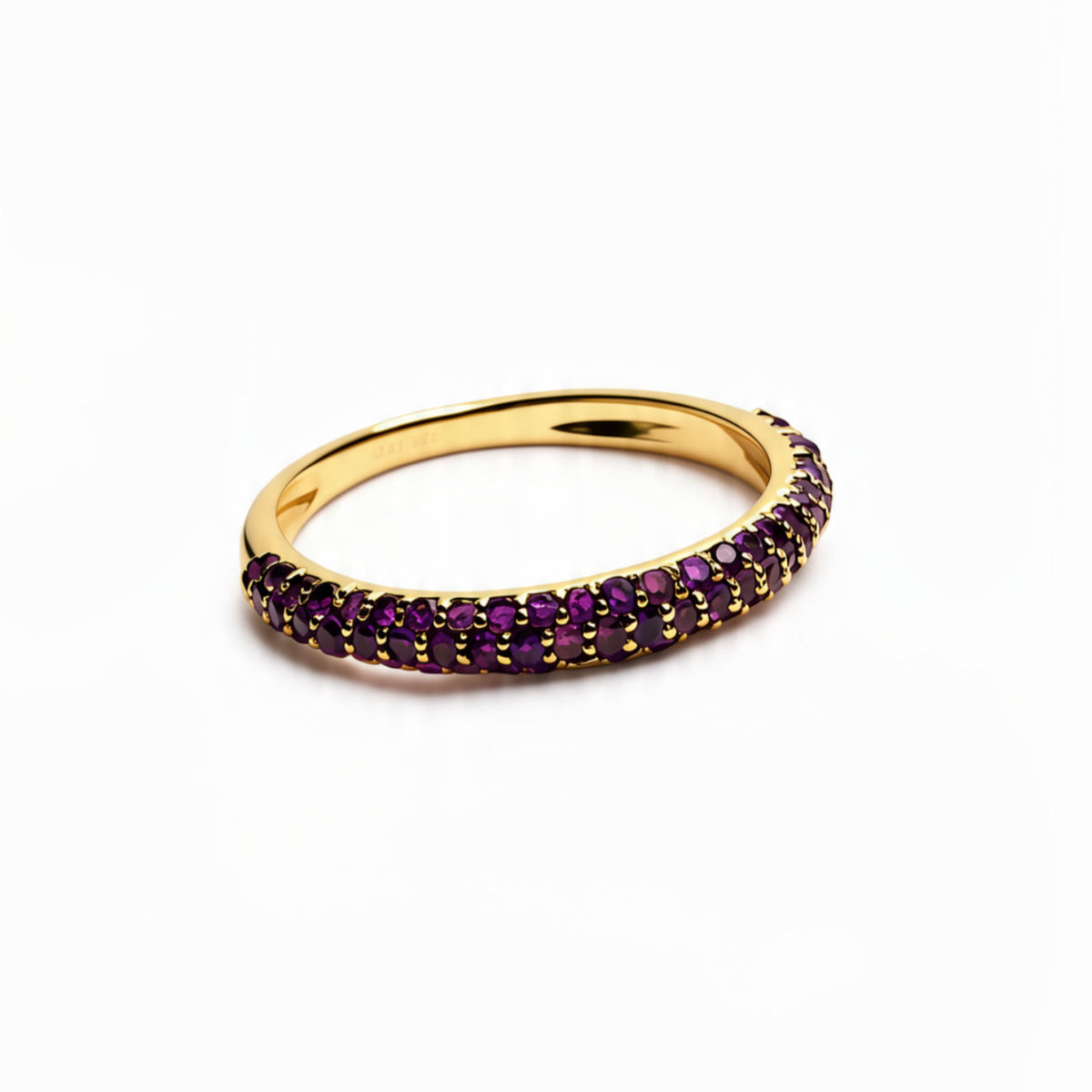 Amethyst Stackable Ring