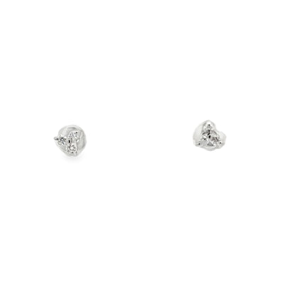 Extra Mini Flowers Diamond Earrings