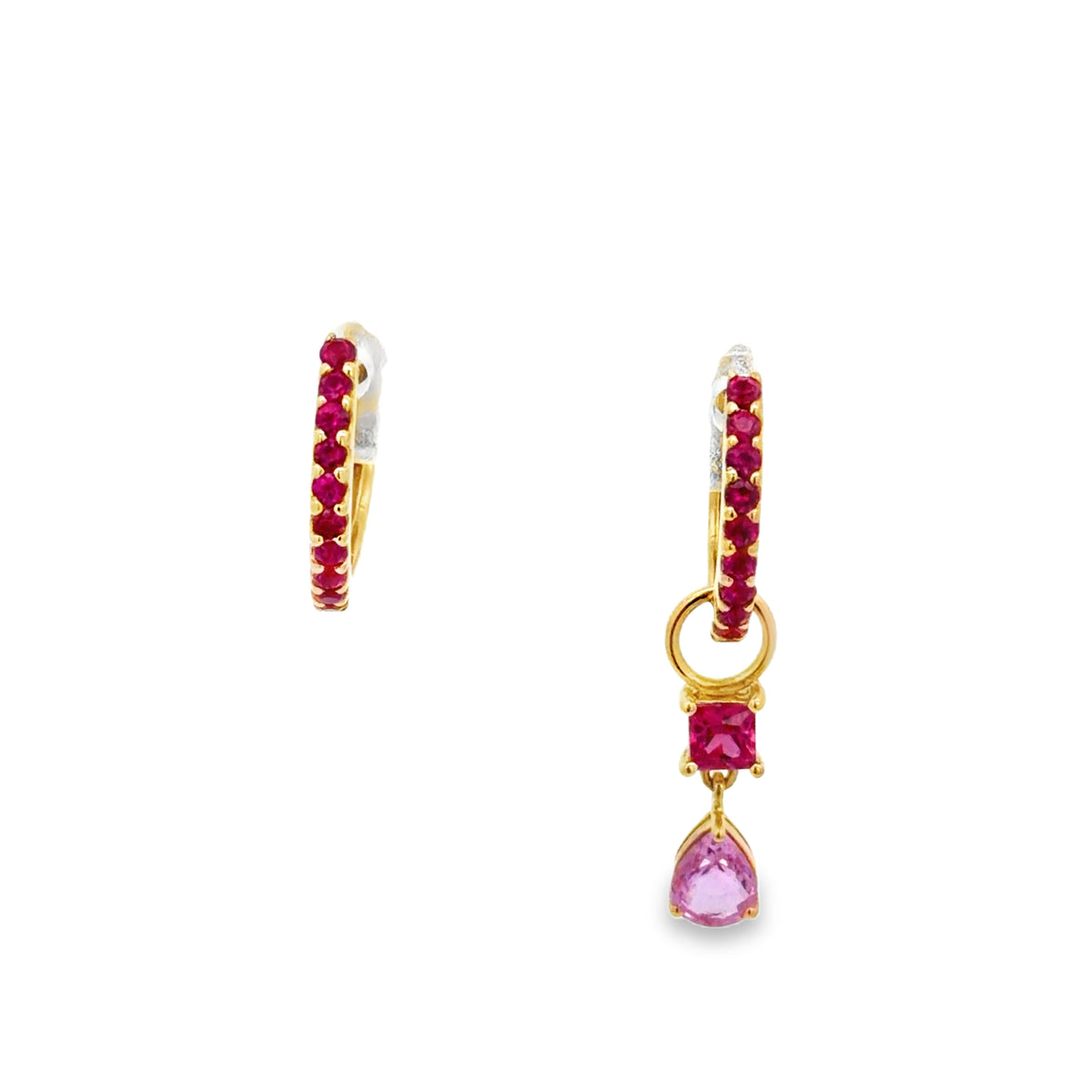 Circus Ruby Earrings