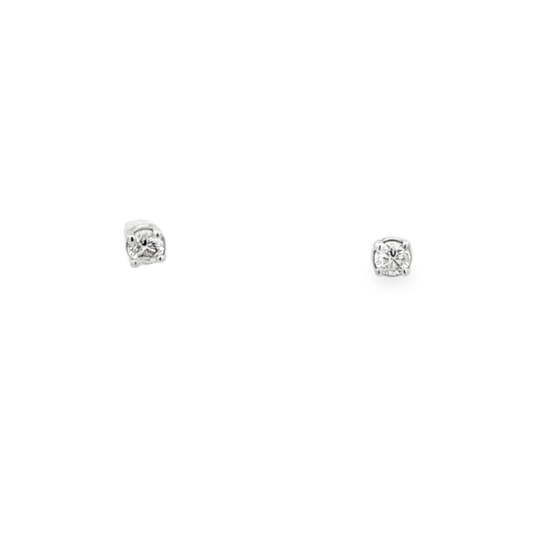 0,10ct Diamond Stud