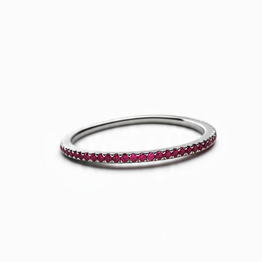 Ruby Eternity Ring