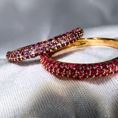 Amethyst Stackable Ring