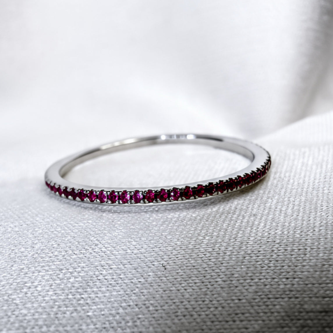 Ruby Eternity Ring