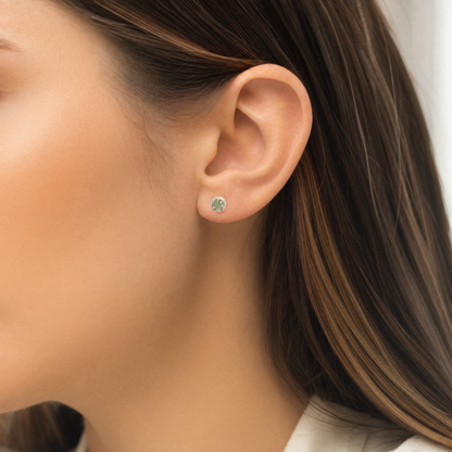 Cluster Diamond Earrings