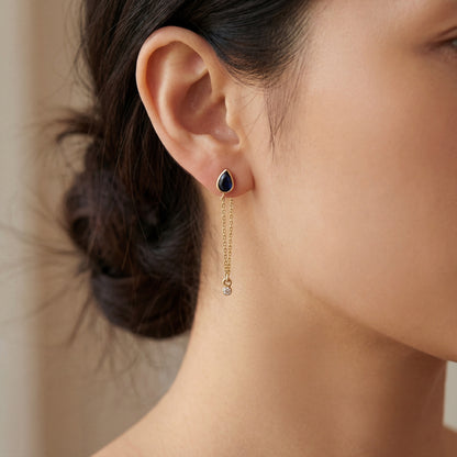 Cascade Sapphire Earrings