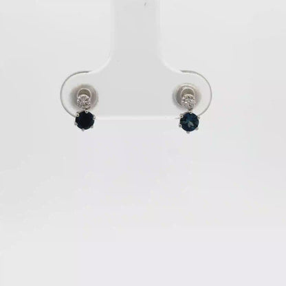 balling Sapphire Earrings