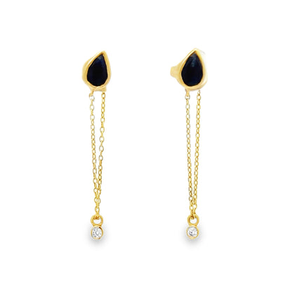 Cascade Sapphire Earrings