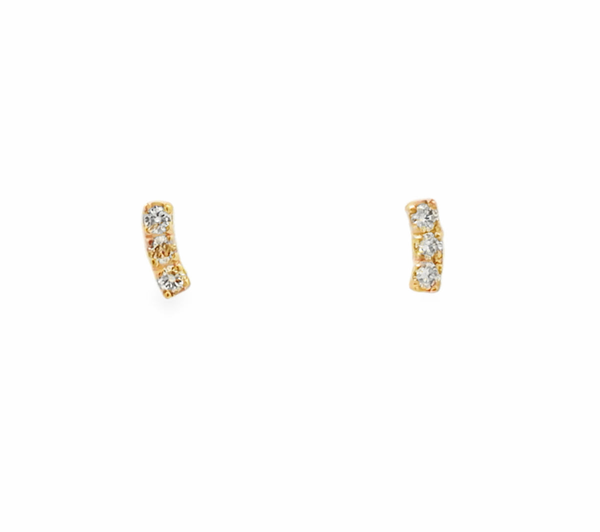Linear Diamond Earrings