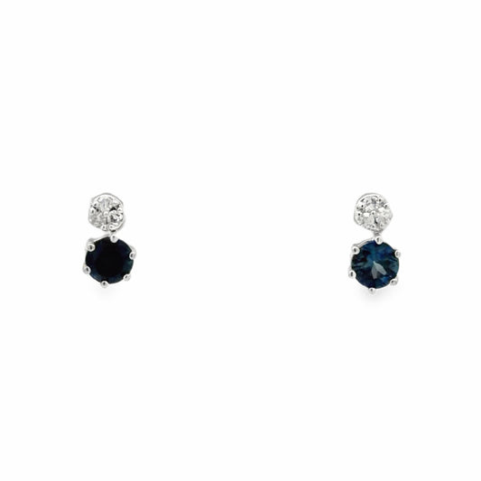 balling Sapphire Earrings