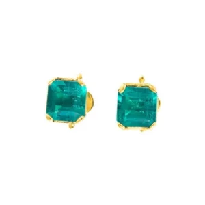 Honor Earrings Emerald