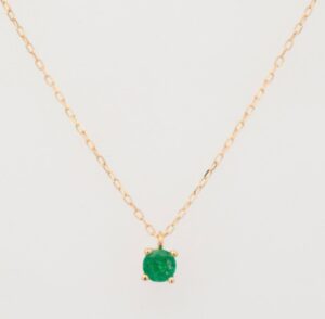 Emotional Detox Emerald Necklace