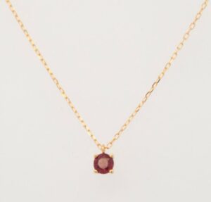 Emotional Detox Ruby Necklace