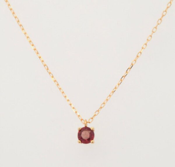 Emotional Detox Ruby Necklace